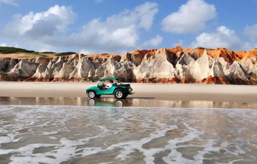 Praia Tabuba Do Morro Branco Suite 04 Pessoas Beberibe Exteriör bild