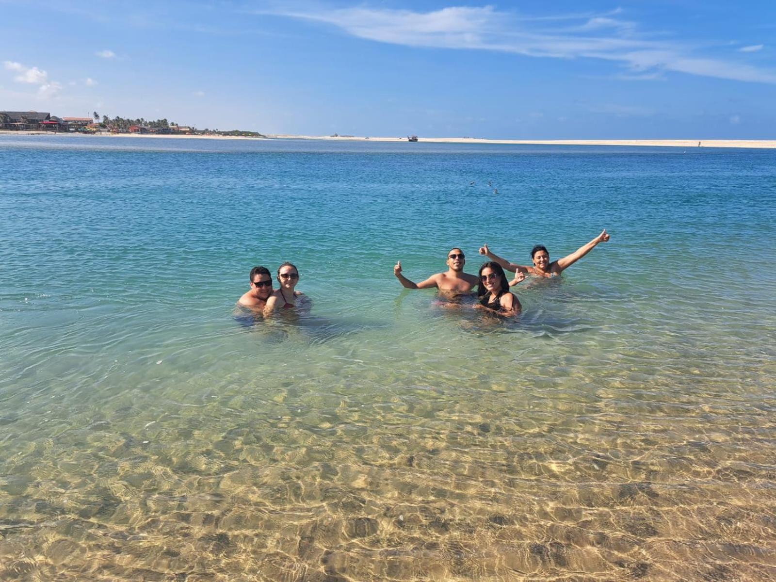 Praia Tabuba Do Morro Branco Suite 04 Pessoas Beberibe Exteriör bild